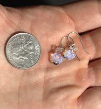 Load image into Gallery viewer, Spider Earrings With Opal