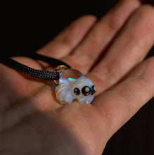 Load image into Gallery viewer, Glass Spider Pendant with Opal