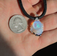 Load image into Gallery viewer, Glass Spider Pendant with Opal