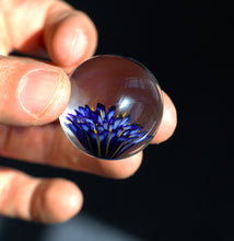 Load image into Gallery viewer, Blue Flower Marble