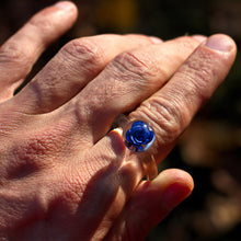 Load image into Gallery viewer, Handmade Glass Flower Ring