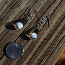 Load image into Gallery viewer, Large Opal Earrings