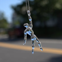 Load image into Gallery viewer, Glass Rock Climber Necklace