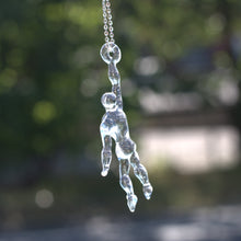 Load image into Gallery viewer, Glass Rock Climber Necklace