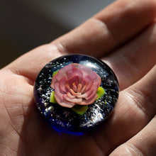 Load image into Gallery viewer, Cremation Rose Paperweight