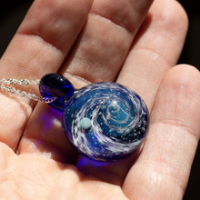 Load image into Gallery viewer, Space Cremation Jewelry Necklace