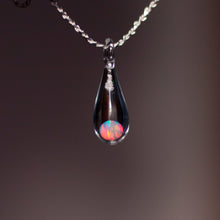 Load image into Gallery viewer, Dainty Opal Ashes Necklace