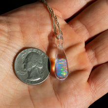 Load image into Gallery viewer, Glass Teardrop Necklace