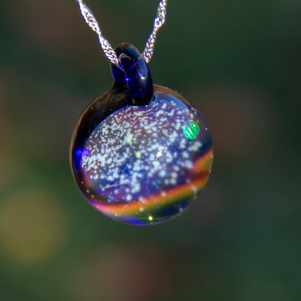 How Are Glass Space Pendants Made?