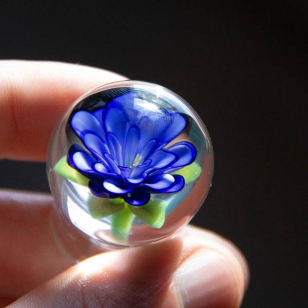 Glass Flower Marbles