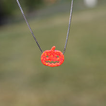 Load image into Gallery viewer, Opal Pumpkin Necklace
