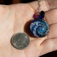 Load image into Gallery viewer, Space Cremation Jewelry Necklace
